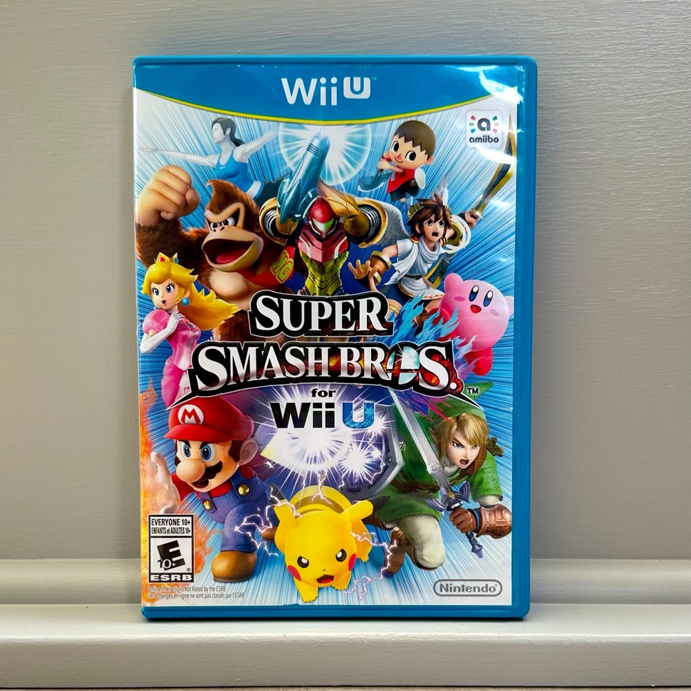 Super Smash Bros Games Wii U